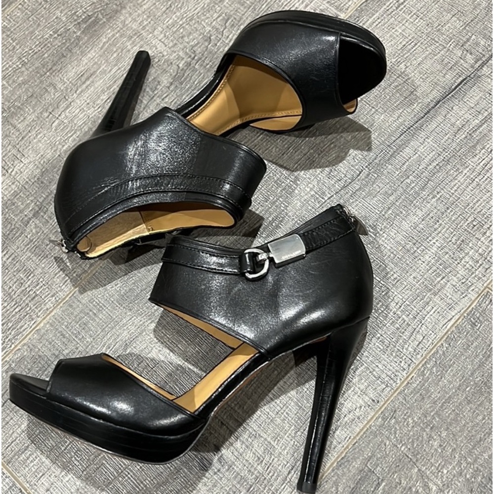 Black Coach high heels
